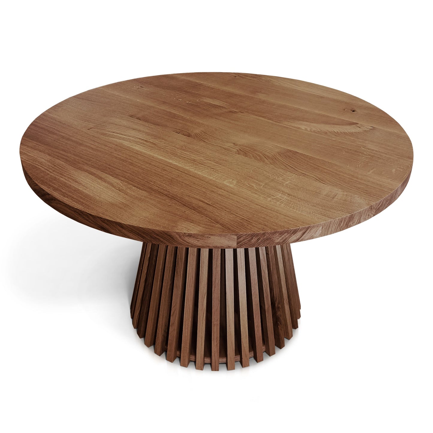LIA | Розкладний круглий обідній стіл – Дуб шоколад